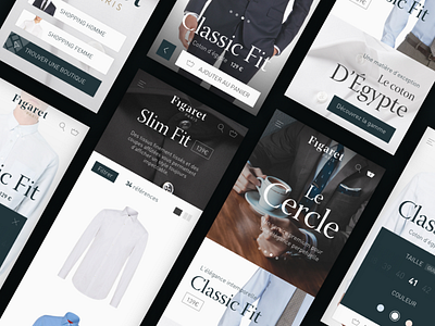 Men fashion app app ecommerce fashion french ios luxury men mobile retail ui ux