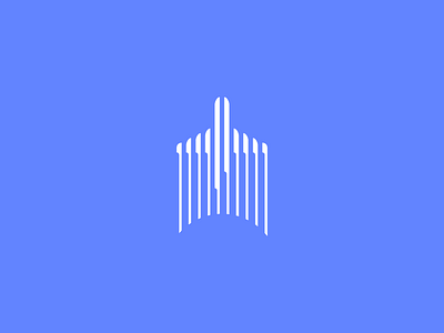 EvolveAir Mark #2 air plane airline blue houston htx icon jet logo plane stripes texas white wing