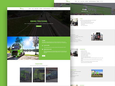 Bringtrucking truck web website wordpress