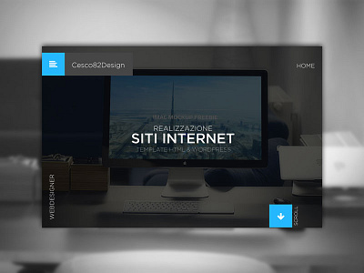 Restyling - Hero Image hero intro portfolio restyling website