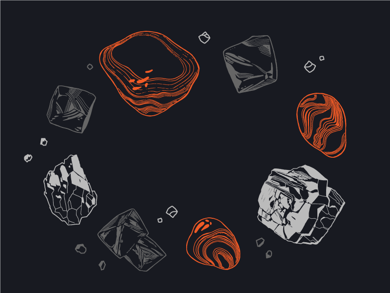 Example of Distilled Crystals