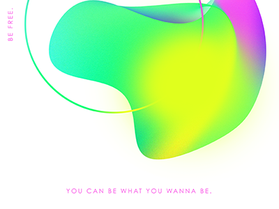 Fly. Be Free baugasm gradients illustrator photoshops