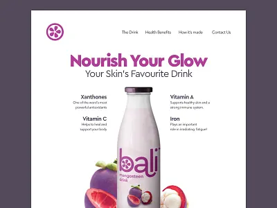 Bali Mangosteen Drink bali drink fruit healthy mangosteen