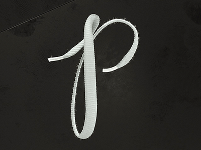 [P] 36 Days of Type 36daysoftype 3d 4d c4d cgi cinema cursive letter nike render sports type