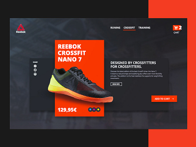 Nano7 Ui Design concept flatdesign interface material pricing shopping sport ui