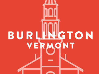 Wildfire in BTV brandon btv burlington church grotesk vector vermont volunteer