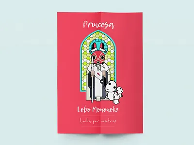 International Women's Day design illustration mononoke mononokeprincess
