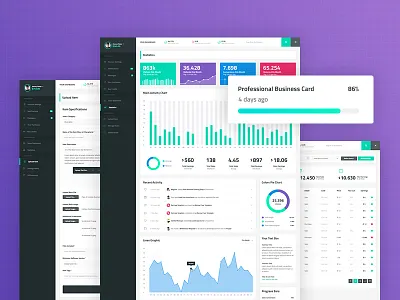 Emerald Dragon Dashboard Pages buy dashboard digital market marketplace product sell shop template ui ux