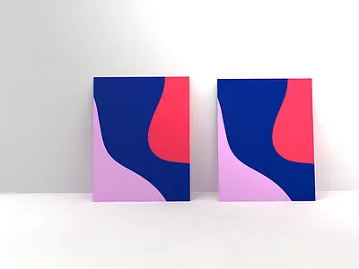 S | Illustration 3d abstract c4d cgi clean colors design flat illustration minimal unique