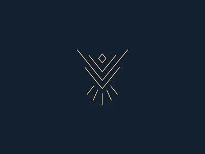 V Eagle animal brand design eagle graphic identity lines logo mark minimal symbol