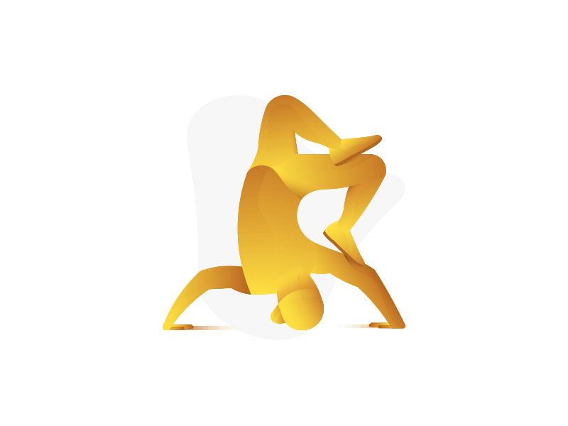 Bboy's flow | Flowdient 3 animation app art character clean color flat flowdient gif gradient ui vector