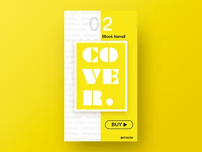 Book page design graphic poster ui