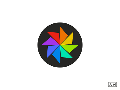 Bottle Cap Logo Design bottle cap logo brand circle happy identity logo logo design logo designer mark rainbow symbol triangle