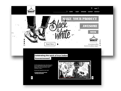 Awwsome #S I M P L E # Website Design Vol : 1 portfolio ui design ux webdesign website website design