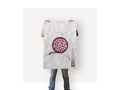 DJ Die Japan Tour 2017 abstract design flag illustration japan poster print screen