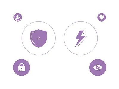 Antivirus Icons android antivirus charge flat icons ios lock mobile safety tools