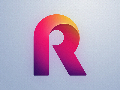 R 36daysoftype 36daysoftype d gradient r type typography