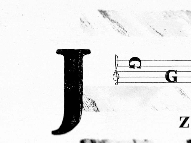 GG title after effects animation atx austin film japanese jazz motion graphics movie music notes title design