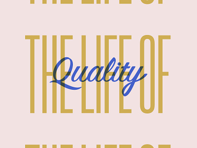 Life of quality design milk quality type