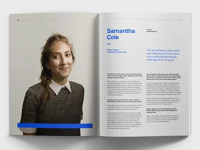 Editorial Layout editorial grid layout magazine print