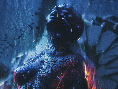 Cyborg concept art concept design illustration movie