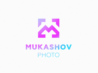 Mukashov Photographer design graphem identity logo m mukashov photo photographer