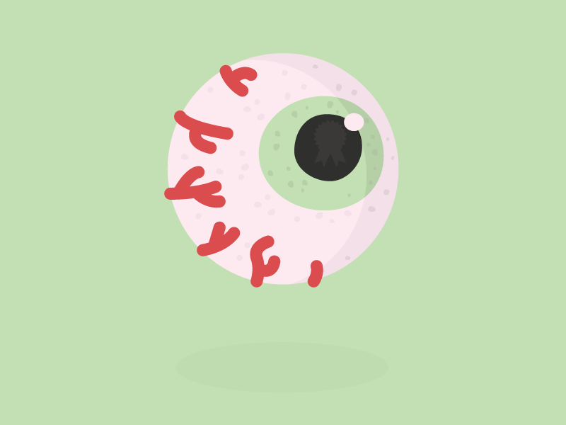 Eye on the prize eye eyeball eyes gross halloween haunted spooky watching zombie
