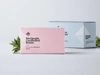 Free Rectangular Psd Box Mockup Vol2 box mockup psd rectangular
