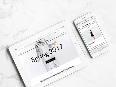 Wolcott Takemoto Ecommerce Responsive black e commerce e commerce ecommerce fashion mobile responsive shop ui ux web website