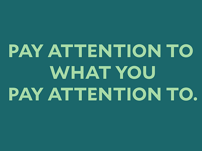 Pay Attention Dribbble mallory sea foam