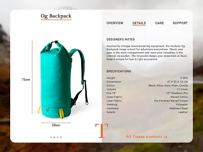 Day 23 - Product Technical Specs challenge daily design product specs technical ui