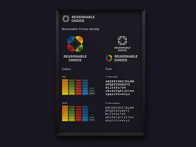 REASONABLE CHOICE choice color logo