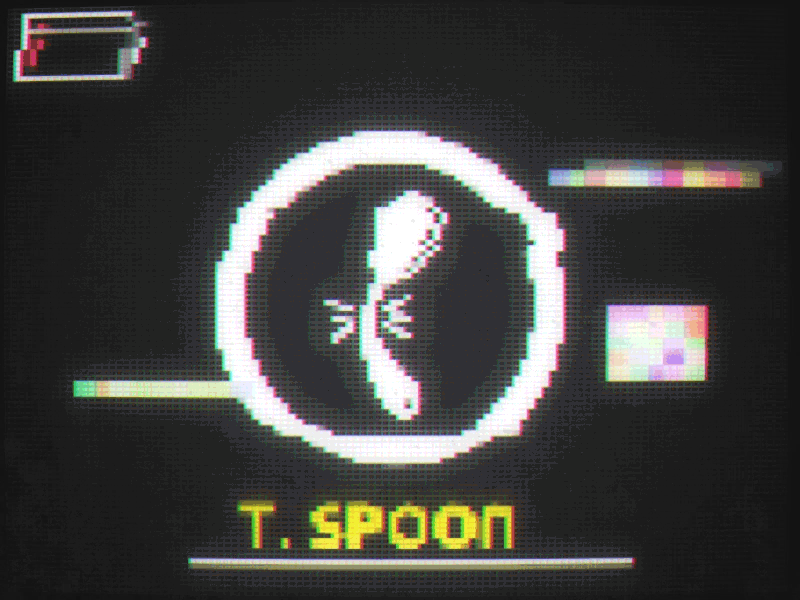 Ow fuck.. error computer crash dos error gaming glitch os retro screen spoon