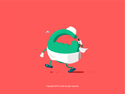 Draw illustrations for the company in 2015 illustration lagou pop shower