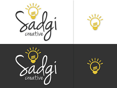 Sadgi Creative Logo Revision company creative illustrator logo revision think vector