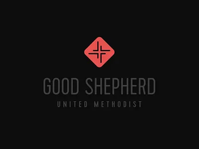 Good Shepherd church dark faith logo