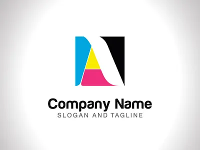 Pre-made LOGO for sale - Letter A a cmyk design hong kong letter a logo logos mack minimalism pre made printing sold