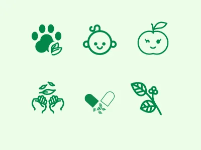 Anti-toxic Icons anti toxic health