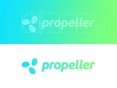 Propeller branding identity logo logo design logo mark propeller spin visual