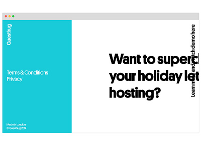 Guesthug website layouts design digital webdesign website