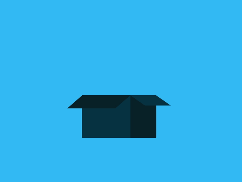 Box Illustration animation box browser gif icon illustration web