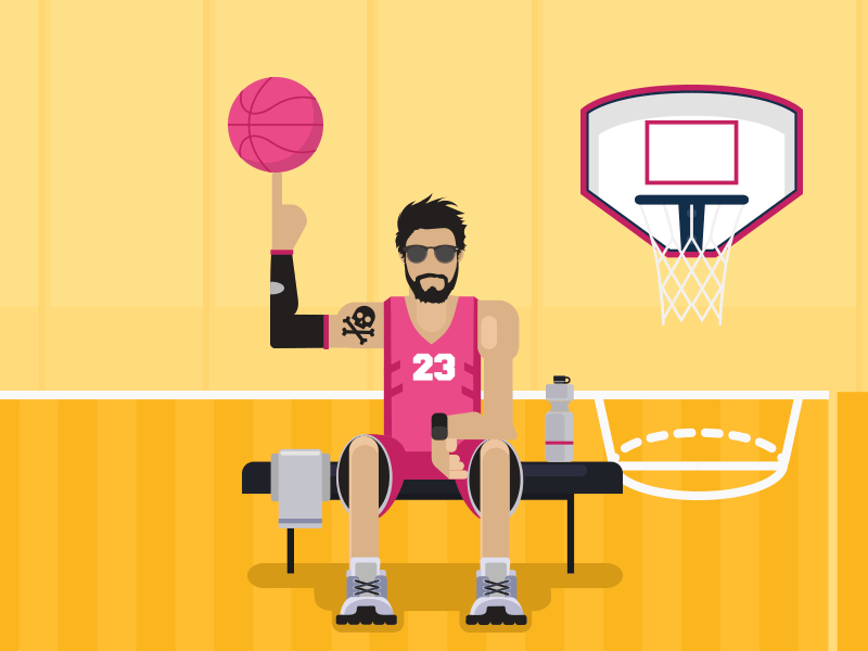 Hello Dribbble!! dribbble hello invitation new player thanks