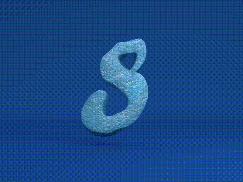 S 3d art c4d greece letter lettering minimal modern sea typography visuals