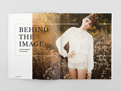 Behind The Image magazine mozi publications typography