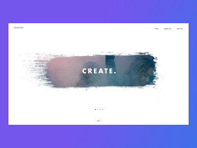 Create- WebDesign art blue dashboard party pink ui ux web white