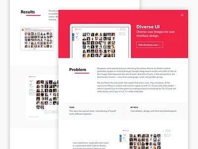 Portfolio Case Study case study designer landing page minimal portfolio redesign ui ux web website