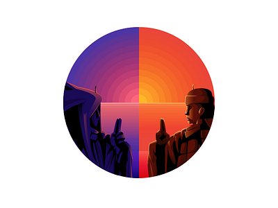 The Final Battle anime blend tool manga naruto sasuke sunset valley vector