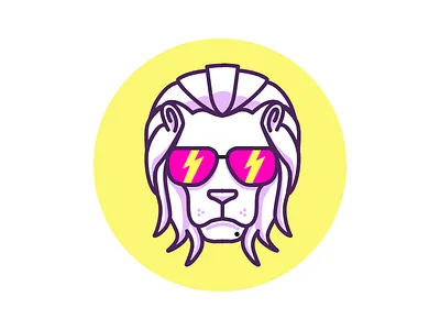 Lion (My new image) animal lion logo