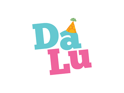 Logo // Da Lu birthday hat logo parties party