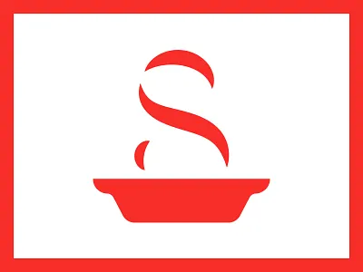 Sizzzle logo mark s steam